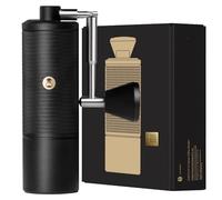 TIMEMORE C5 Pro Manual Coffee Grinder with S2C-042-III Conical Burr, 0.031mm Precision Adjustment, Anti-Slip Base & Expanded Bean Container, All-Metal Portable Hand Coffee Mill for Espresso/French Pre