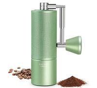 TIMEMORE Chestnut C3 ESP PRO Coffee Grinder Manual, Upgrade Integrated All-Metal Body, Hand Coffee Grinder with Folding Handle, for Espresso to French Press, Green