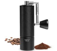 TIMEMORE Chestnut C3S Max, Coffee Grinder Manual, Upgrade Integrated All-Metal Body, Hand Coffee Grinder with Folding Handle, for Espresso to French Press, Black