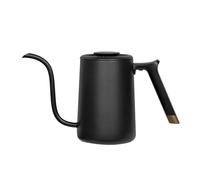 TIMEMORE Fish Pure Coffee Kettle 600ML, Gooseneck Pour Over Kettle,BLACK