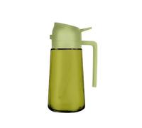 TIMENIL Oil Sprayer for Cooking, 2 in 1 Olive Oil Dispenser Bottle for Kitchen, 16oz/470ml Kitchenmaiden Oil Dispenser, Food-grade Oil Mister for Air Fryer, Salad, Frying, BBQ (green-470ml)