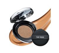 TIMEPHORIA Timeless Lumina Matte Cover Cushion Foundation -06 Cacao, Full Coverage Air Cushion, Lightweight & Natural Flawless Matte Finish, 12H Oil Control, Long-Lasting, Waterproof, Sweatproof