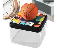 Timepiece Calendar 2026 - Basketball Tear Away 3D Desk Calendar | Daily Planner Board Schedule Organizer for Kids Family Office Holiday Chore Fridge Daily Organization Christmas