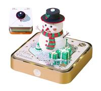 Timepiece Calendar 2026 | Tearable Snowman Carving Note Calendar 2026 | Charming Notepad Decoration for Bedroom Desktop Study Kitchen Bookshelf Workplace School Home Christmas