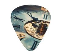 timepieces Printed guitar picks - three thicknesses: thin, medium and thick, suitable for electric guitar, bass and ukulele.