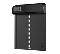 Timer Chicken Coop Aluminum Door With LCD Display And Manual Control Upgrade Metal Automatic Poultry Run House Gate Easy To Use