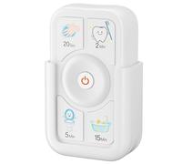 Timer for Kids Brushing: 2 Minutes Teeth Brush 20 Seconds Hand Washing 5 Min Toilet 15 Min Shower, Time Management Tool for Children - White Gifts for Kids