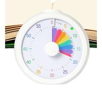 Timer for - Rainbow Multifunction Portable Management Tool | Countdown Clock, Multifunctional Educational Aid for School Work, Meetings and More