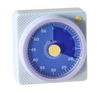 Timer for the kitchen, 60-minute silent magnetic mechanical clock, kitchen timer, for school, home, home lessons, refrigerator, training, teachers, cooking, brushing teeth and