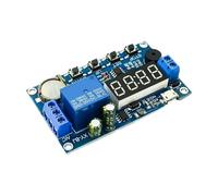 Timer Module Featuring High Accuracy Buzzer Function in Wide Input Voltages DC5V to 60V for Various Devices Control Relays