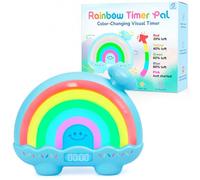 Timer Pal Rainbow Timer for Kids, Visual Timer for Kids with Night Light, Color-Changing Magnetic Visual Timer for Classroom/Calming Corner/Home (Blue)