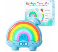 Timer Pal, Rainbow Visual Timer for Kids/Adults, 0-99 Minutes Light Timer