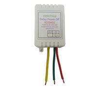 Timer Relay Switch Board Delay Controller With LED Indicator Adjustable Disconnect Power-ON OFF AC 110V 220V 1-480Min (With Shell)