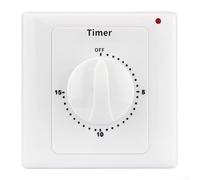 Timer Switch for Household Control Digital Countdown Function for Efficient Operation of Appliances Such as Rice Cookers and Routers (15 minutes)