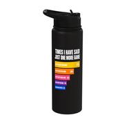 Times I Have Said Just One More Game Pickleball Stainless Steel Insulated Water Bottle