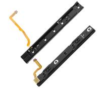 Times Mark 1 Pair of Left and Right Handle Slides for Nintendo Switch, Replacement Parts Slide for Nintendo Switch Right Joycon with Flex Cable,Switch Joycon Rail Repair Kit