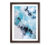 Times of Mine in Abstract Framed Print | A2 Walnut Framed Wall Art | Ready to Hang | Abstract Fantasy Picture | Living Room Bedroom Lounge Office