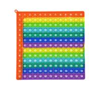 Times Table 12x12 Math Fidget Toy, Multiplication Popper, Educational Rainbow Math Sensory Tool for Teachers and Students