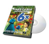 Times Table Adventure 6X Table : The Revishroom Encounter [DVD]