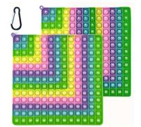 Times Table Poppet 12x12 Math Fidget Toy Multiplication Popper Relieve Stress And Anxiety 12x12&12+12 (Macaron Right Angle Double-Sided 1-144)