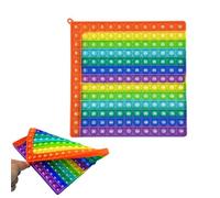 Times Table Poppet - Maths Pop Board, Double-Sided Multiplication Learning Toy, Interesting Times Tables Games for Adults & Students, Practical Square Maths Games, Multiplication Pop Fidget Toy