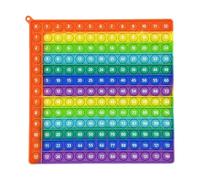 Times Table Poppet Multiplication Board Game Interactive Math Practice Kit For Kids And Students Stress Relief Fidget Toy