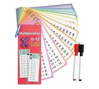 Times Tables Flash Cards 12x12 Times Tables Poster Bookmarks Learning Aid Multiplication Pop It Flashcards Times Table Games