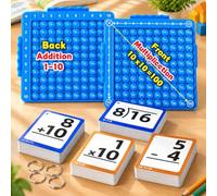 Times Tables Pop Fidget Toy for Kids, Interactive Maths Learning Game | Maths Set with Addition Subtraction Multiplication Division Practice, Sensory Play, Classroom Activities Homeschool Learning
