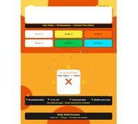 Times Tables Speed Tests: 60-Question Timed Drills for Young Math Wizards - Practice Workbook for Kids Ages 6-10, Grades 1-5 (Math Wizards Series, ... | Track Your Best Time | Tables ×2 to ×12 |