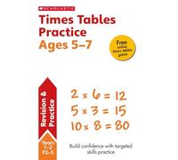 Times Tables Workbook for children Ages 5-7 with free online practice test (National Curriculum Times Tables)