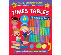 Times Tables Workbook With Wall Chart & Fun Multiplication Activities