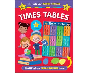 Times Tables Workbook With Wall Chart & Fun Multiplication Activities