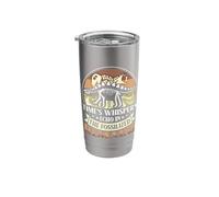 Time's Whispers Echo - Dinosaur Paleontologist Stainless Steel Insulated Tumbler
