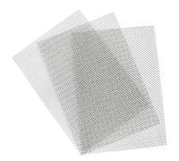 TIMESETL 3pcs 304 Stainless Steel Woven Wire 8 Mesh, A4 Rodent Proof Metal Mesh Sheet 2.375mm Hole Great for Airbricks - A4 (210 x 300mm)