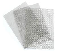 TIMESETL 3pcs Stainless Steel Woven Wire 10 Mesh, A4 Rodent Proof Metal Mesh Sheet 1.94mm Hole Great for Airbricks - A4 (210 x 300mm)