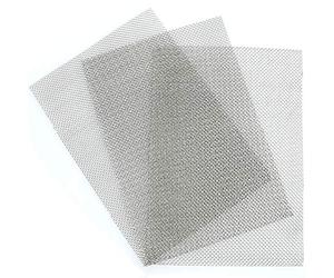 TIMESETL 3pcs Stainless Steel Woven Wire 10 Mesh, A4 Rodent Proof Metal Mesh Sheet 1.94mm Hole Great for Airbricks - A4 (210 x 300mm)