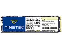 Timetec 128GB SSD 3D NAND SATA III 6Gb/s M.2 2280 NGFF 64TBW Read Speed Up to 550MB/s SLC Cache Performance Boost Internal Solid State Drive for PC Computer Laptop and Desktop (128GB)