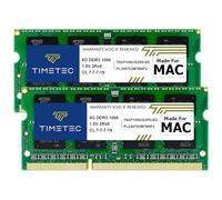 Timetec 16GB KIT(2x8GB) Compatible for Apple DDR3 1067MHz / 1066MHz PC3-8500 RAM for Mac Book (Mid 2010 13-inch), Mac Book Pro (Mid 2010 13-inch), iMac (Late 2009 27-inch), Mac Mini (Mid 2010) MAC RAM