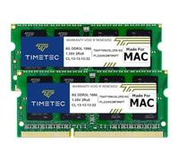 Timetec 16GB KIT(2x8GB) Compatible for Apple Late 2015 iMac (27-inch w/Retina 5K Display) DDR3L 1867MHz / 1866MHz PC3L-14900 2Rx8 CL13 1.35V 204 Pin SODIMM Memory Module MAC RAM Upgrade for iMac 17,1