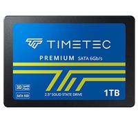 Timetec 1TB SSD 3D NAND SATA III 6Gb/s 2.5 Inch 7mm (0.28") Read Speed Up to 550 MB/s SLC Cache Performance Boost Internal Solid State Drive for PC Computer Desktop and Laptop