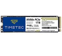 Timetec 1TB SSD NVMe PCIe Gen3x4 8Gb/s M.2 2280 3D NAND High Performance SLC Cache Read/Write Speed Up to 2,000/1,600 MB/s Internal Solid State Drive for PC Laptop and Desktop (1TB)