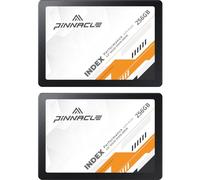 Timetec 256GBx2 (2 Pack) SSD 3D NAND SATA III 6Gb/s 2.5 Inch 7mm (0.28") Read Speed Up to 550 MB/s SLC Cache Performance Boost Internal Solid State Drive for PC Computer Desktop and Laptop