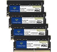 Timetec 32GB KIT(4x8GB) Compatible for Apple DDR4 2666MHz for Mid 2020 iMac (20,1/20,2) / Mid 2019 iMac (19,1) 27-inch w/Retina 5K Display PC4-21333 / PC4-21300 CL19 SODIMM Memory MAC RAM Upgrade