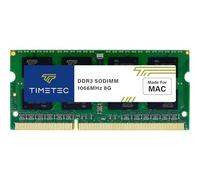 Timetec 8GB Compatible for Apple DDR3 1067MHz / 1066MHz PC3-8500 for Mac Book (Mid 2010 13-inch), Mac Book Pro (Mid 2010 13-inch), iMac (Late 2009 27-inch), Mac Mini (Mid 2010) SODIMM MAC RAM Upgrade