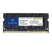 Timetec DDR4 3200MHz PC4-21300 Non-ECC Unbuffered 1.2V CL22 2Rx8 Dual Rank 260 Pin SODIMM Laptop Notebook PC Computer Memory RAM Module Upgrade(3200Mhz 32GB)