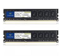 Timetec Hynix IC 16GB Kit (2x8GB) DDR3L 1600MHz PC3L-12800 Non ECC Unbuffered 1.35V/1.5V CL11 2Rx8 Dual Rank 240 Pin UDIMM Desktop Memory Ram Module Upgrade (16GB Kit (2x8GB))
