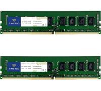 Timetec Hynix IC DDR4 2400MHz PC4-21300 Unbuffered ECC 1.2V CL19 288 Pin UDIMM Server Memory RAM Module Upgrade (2400mhz 16GB Kit(2x8GB))