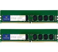 Timetec Hynix IC DDR4 2400MHz PC4-21300 Unbuffered ECC 1.2V CL19 288 Pin UDIMM Server Memory RAM Module Upgrade (2400Mhz 32GB Kit(2x16GB))