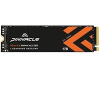 Timetec PCIe 4.0 Gaming DRAM Cache SSD NVMe PCIe Gen4x4 M.2 2280 3D NAND TLC 1000TBW Read/Write Speed Up to 7,100/5,500 MB/s Internal Solid State Drive for PS5, PC Laptop and Desktop (Graphene 1TB)