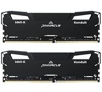 Timetec Pinnacle Konduit Kit 16GB (2x8GB) DDR4 3200MHz PC4-25600 CL16-18-18-38 XMP2.0 Overclocking 1.35V Compatible with AMD and Intel Desktop Gaming PC Memory Module RAM - Black